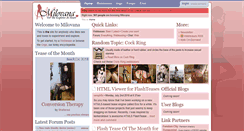 Desktop Screenshot of milovana.com